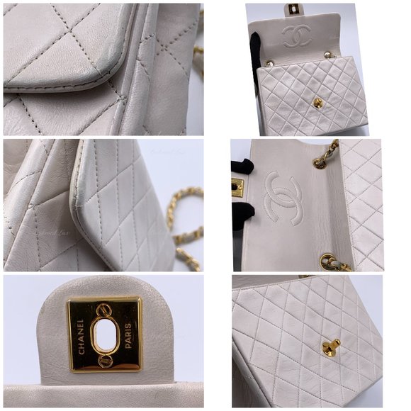 Authentic Chanel Vintage Mini Square Flap Bag - Picture 11 of 14